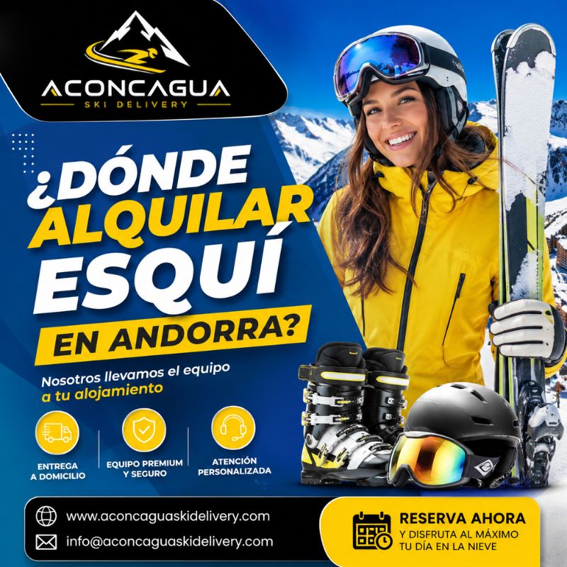 Dónde alquilar esquí en Andorra para familias y grupos